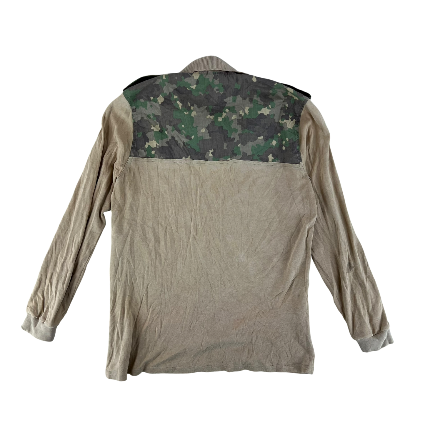 Romanian Army M2017 Woodland Camouflage Polo Top - Medium