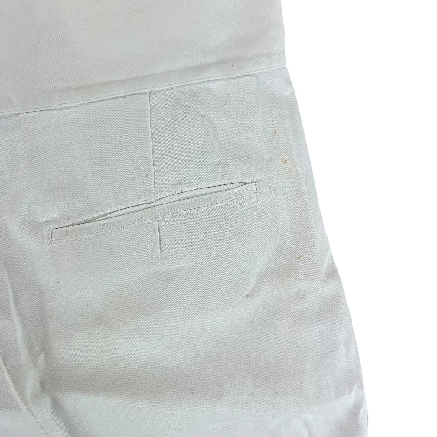 British Merchant Navy 50s Tropical White Shorts - W39