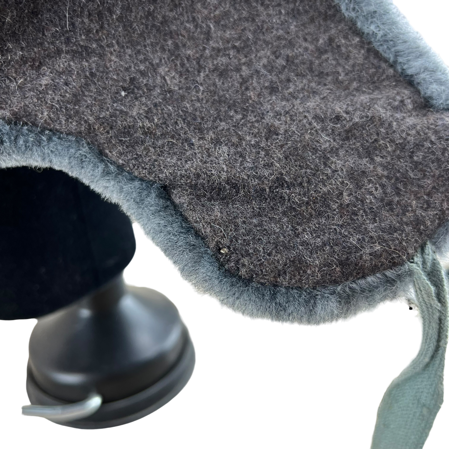 Soviet Red Army Officer's Grey Ushanka - Small