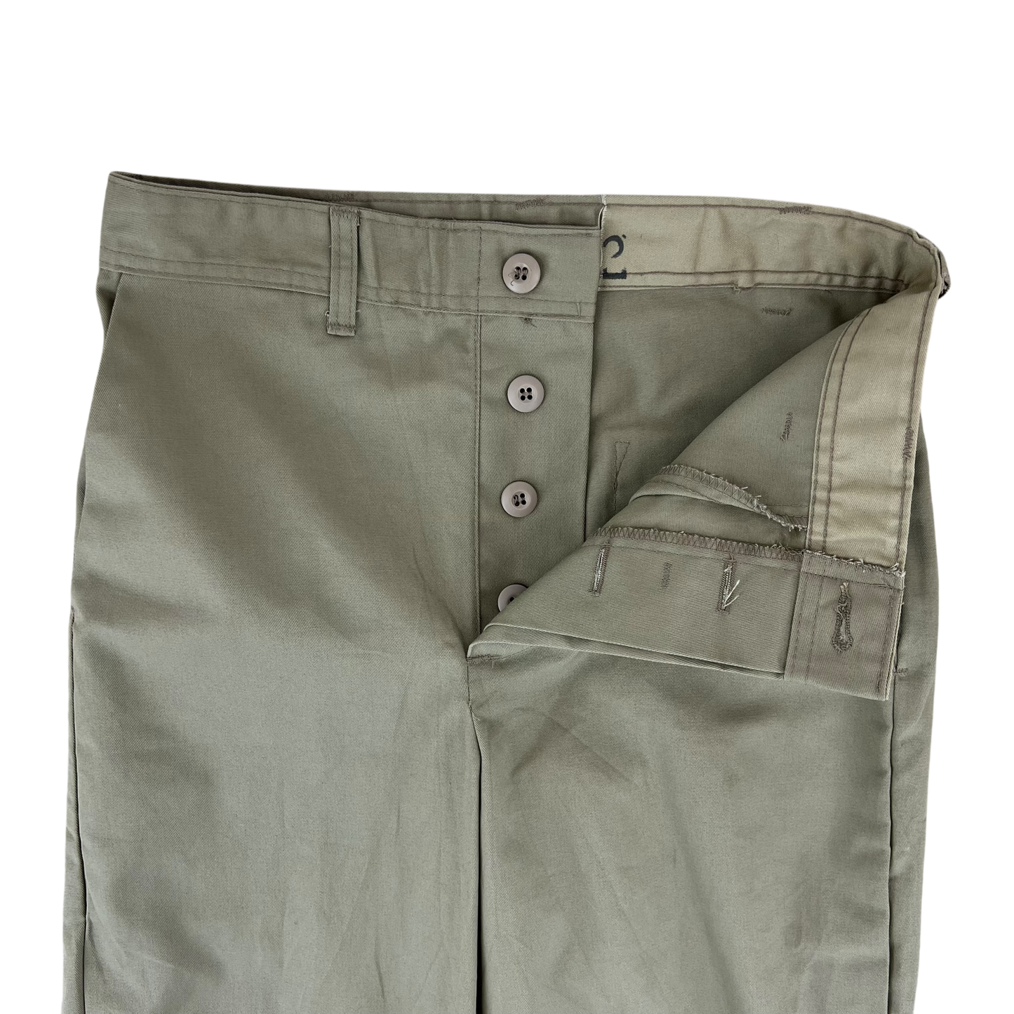US DoD Prison Officer's Khaki Trousers - W31 L34.5