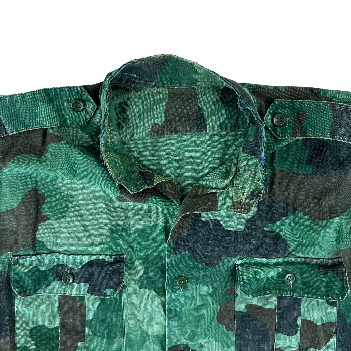 Serbian Army M93 Oak Leaf Camouflage Field Tailored Vest - X Large