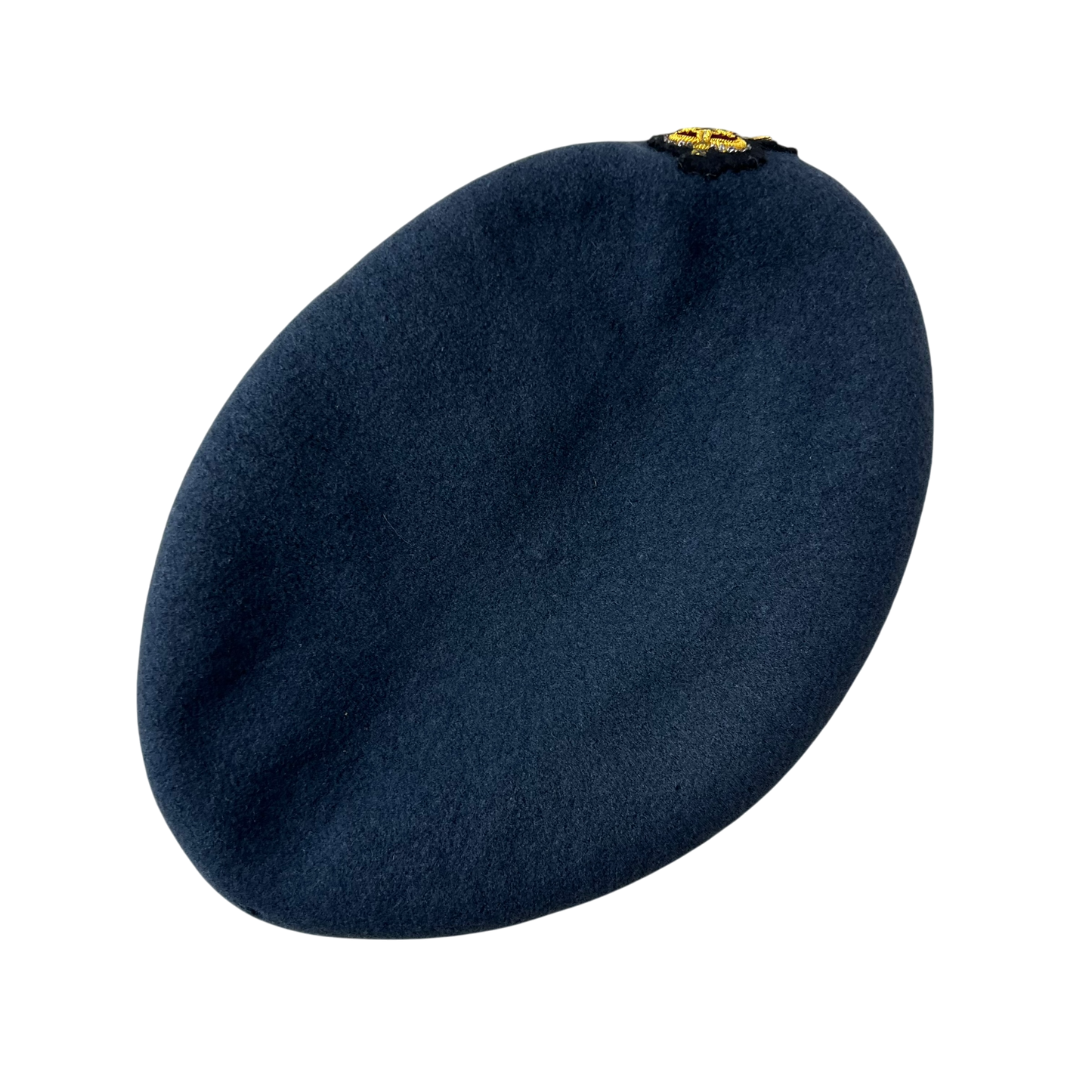 British RAF Beret w/ Officer's Badge - Large