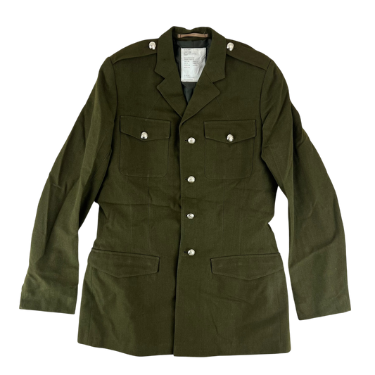 British Army 1980 Pattern No. 2 Olive Green Dress Jacket - 9th/12th Royal Lancers - Large 194/102