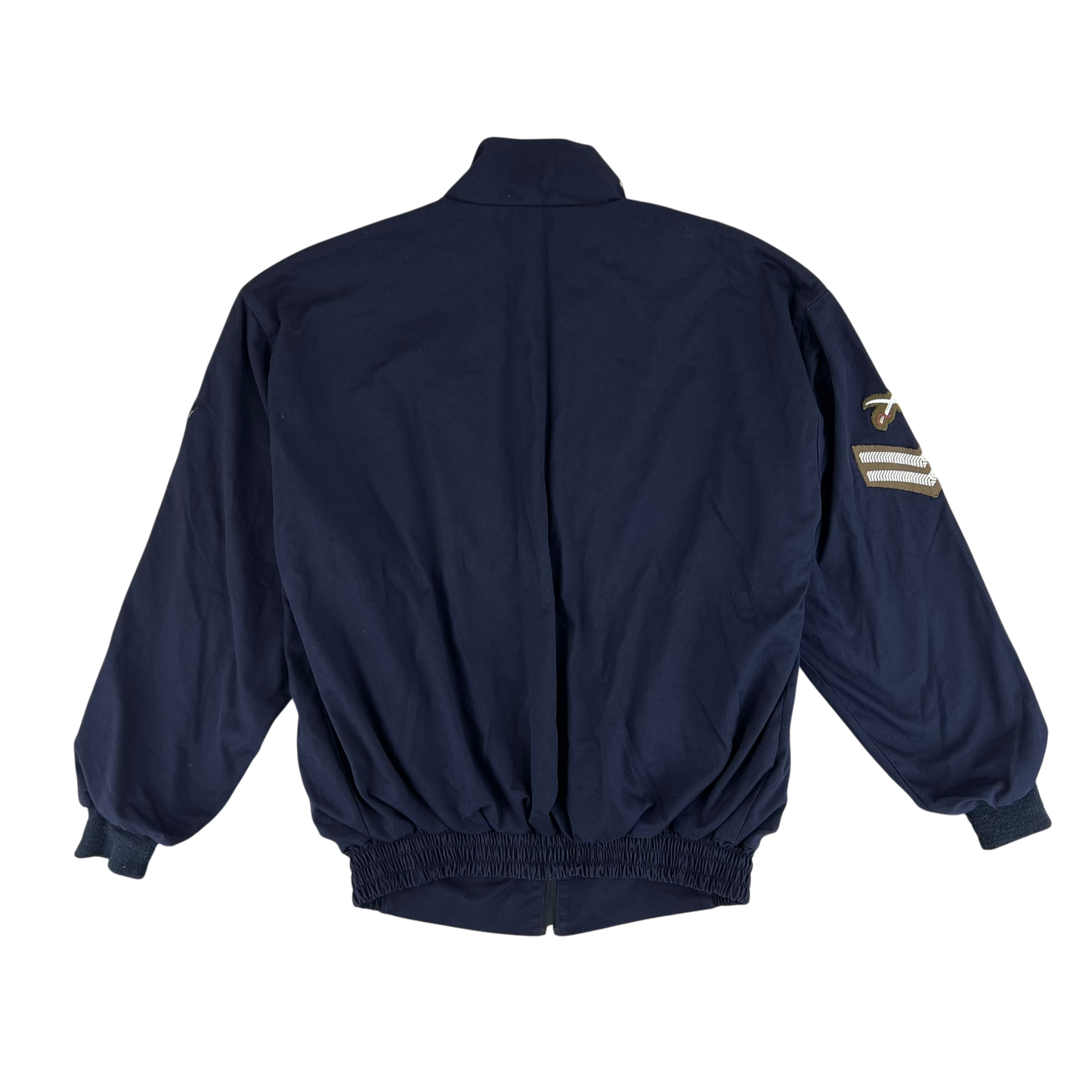 British Army / Tri-Services Navy Blue PTI Tracksuit Top Jacket - Large 180/108