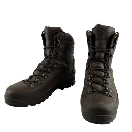 British Army Iturri Brown Combat Boots - Size 10M