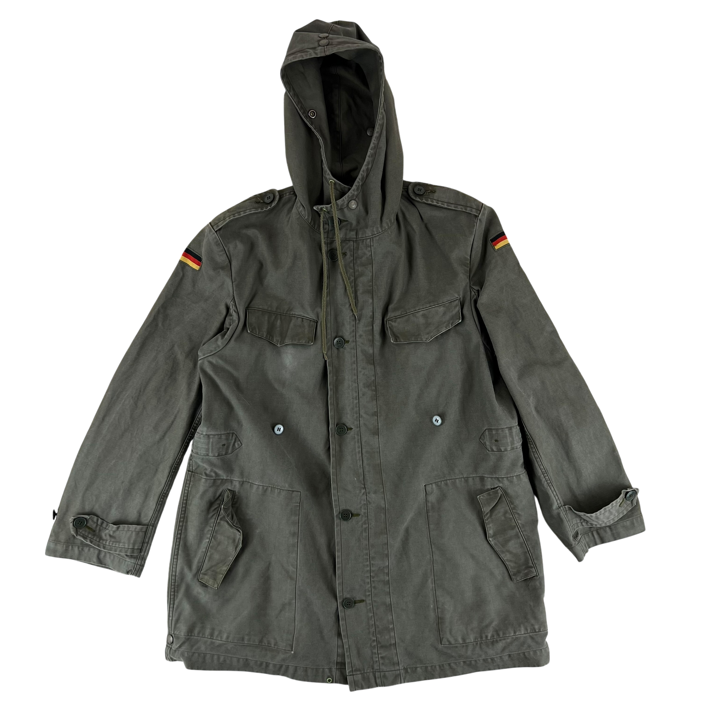 West German Army Parka Olive Drab - Large