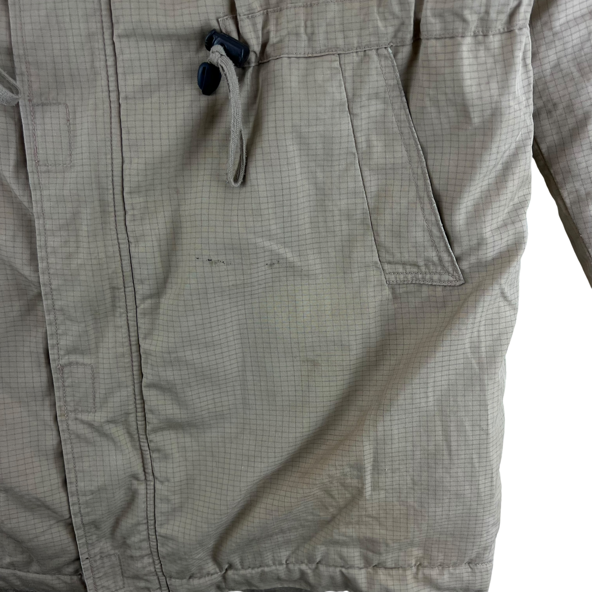 Romanian Army Tan Thermal Ripstop Parka Coat - Large