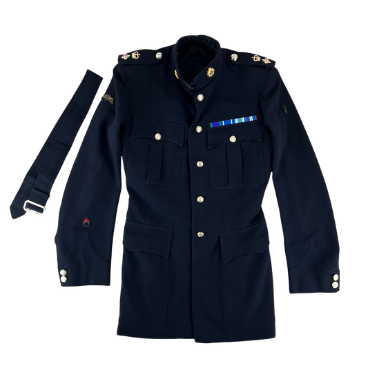 British Army No. 1 Dress Jacket w/ Belt - Royal Logistics Corps - Medium