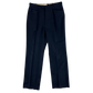 British Salvation Army 70s Navy Dress Trousers - W32 L30