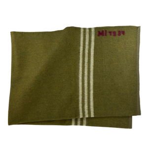 Romanian Army Khaki Wool Blanket