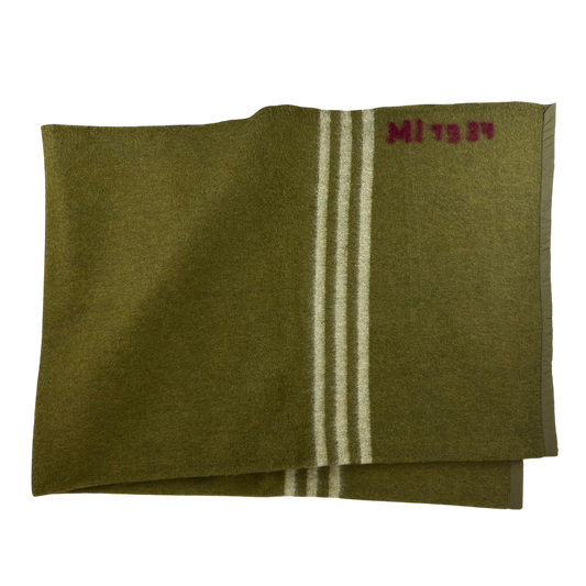 Romanian Army Khaki Wool Blanket