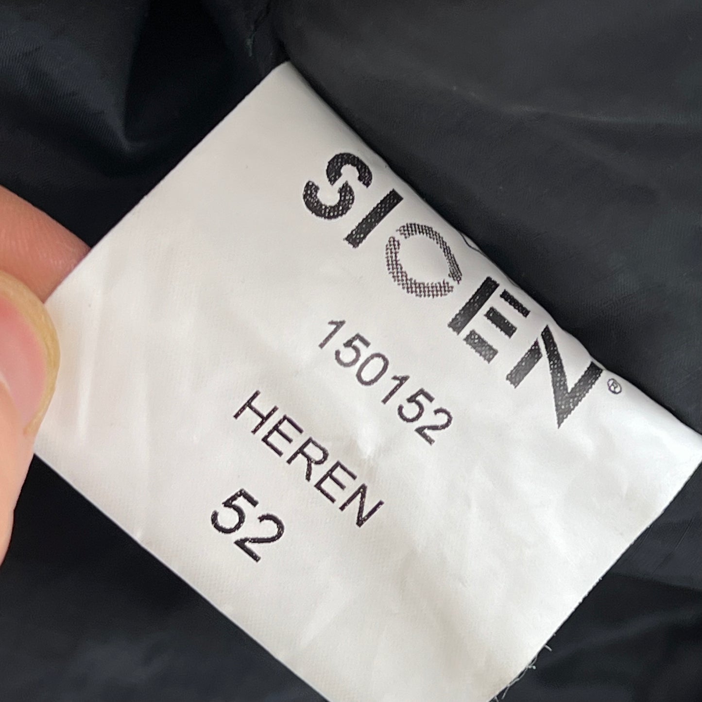 Dutch Army MoD Black Cold Weather Jacket / Jacket Liner - Large