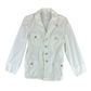 East German Army White Summer Dress Jacket - Medium g48