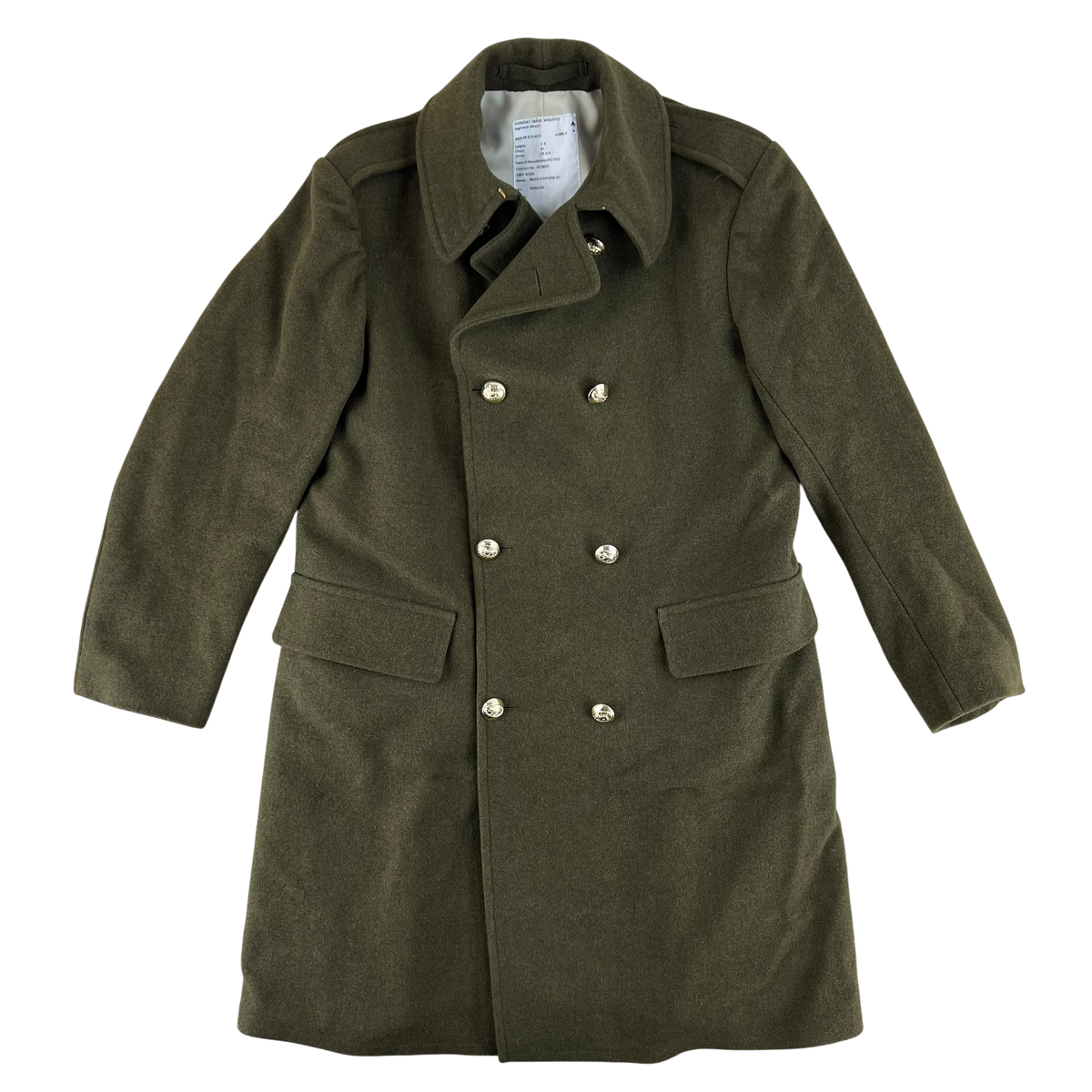 British Army Mounted Regiments Greatcoat - Royal Anglian - Large
