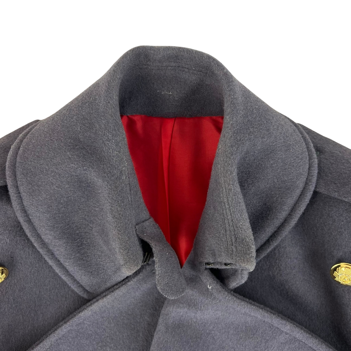 British Army Officer's Double Breasted Wool Greatcoat - Scots Guards - Small
