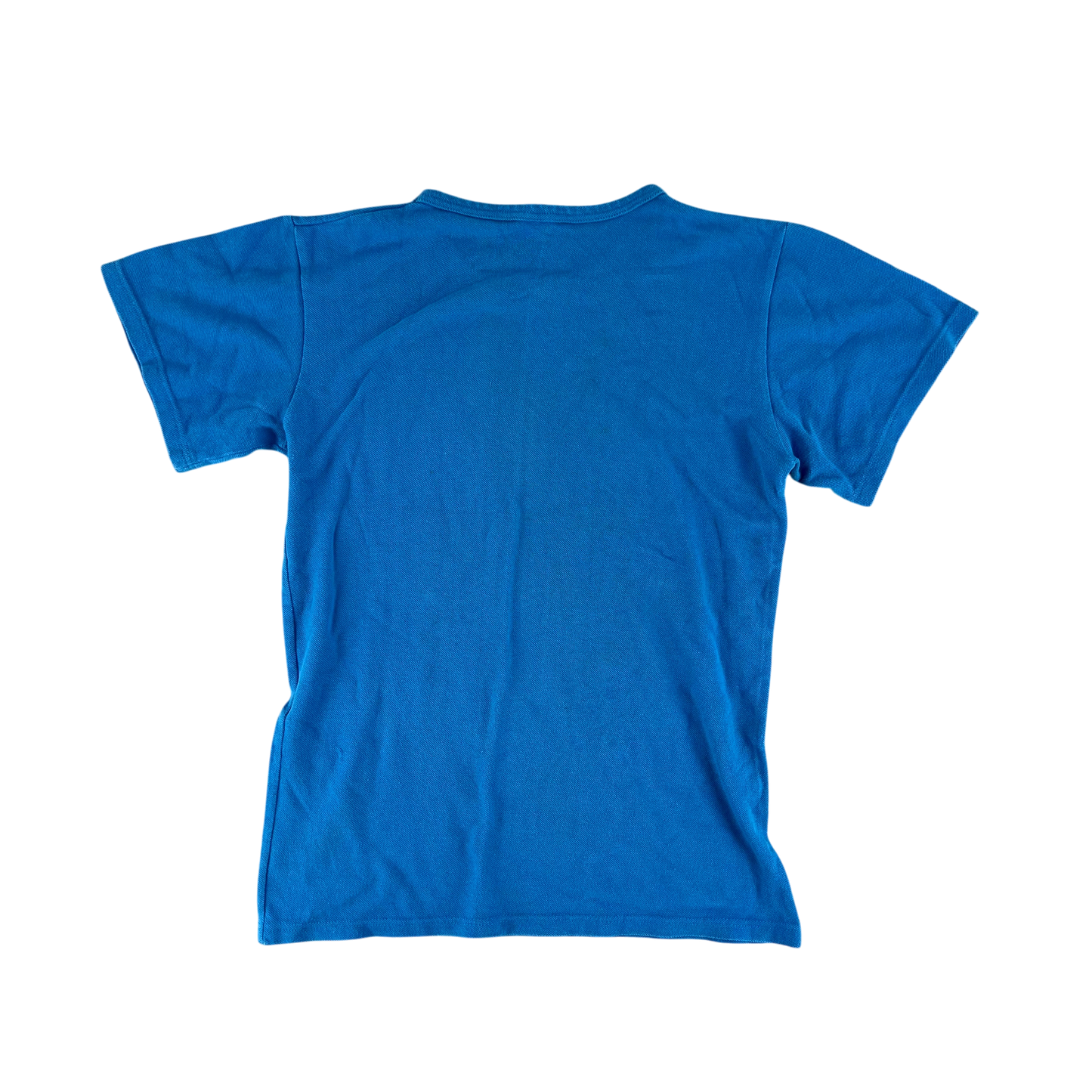 West German Army 70s Blue Training T Shirt - Small