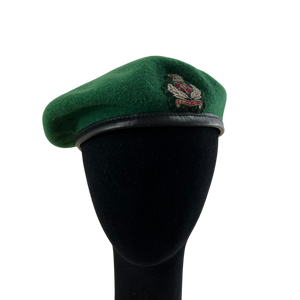 British Army Beret w/ Patch - Intelligence Corps - Large