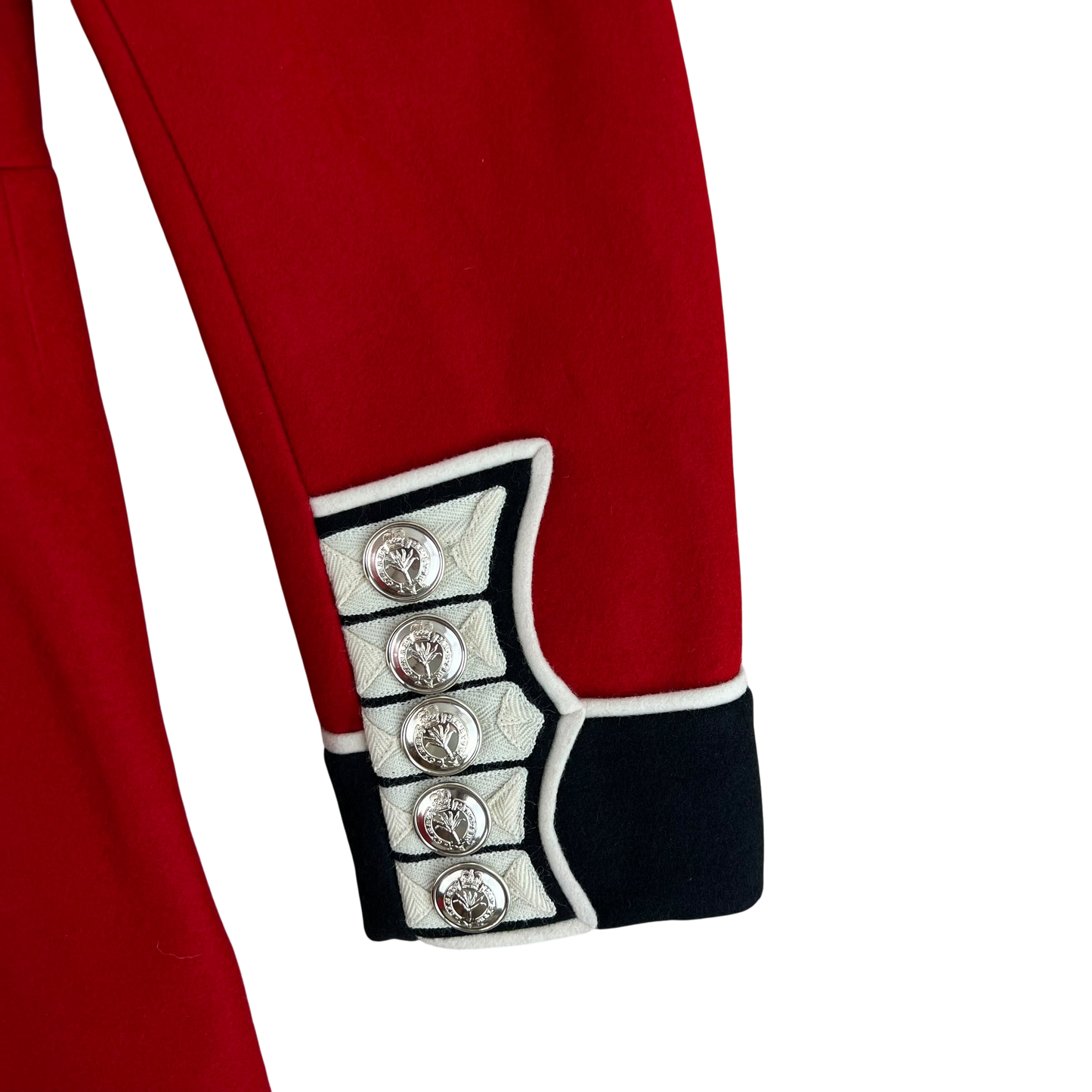 British Army Bandsman's Tunic Jacket w/ Wings - Welsh Guards - Small