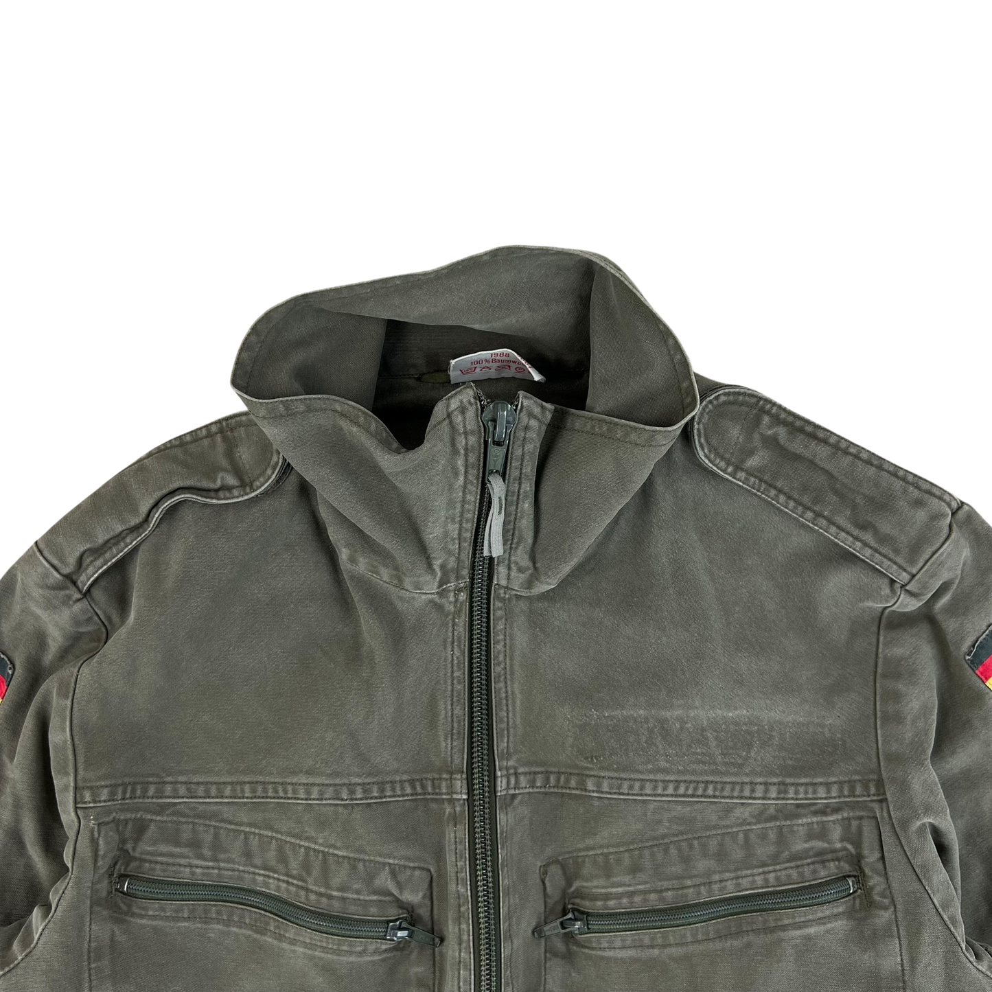 German Army Olive "Tanker" Coveralls - Medium