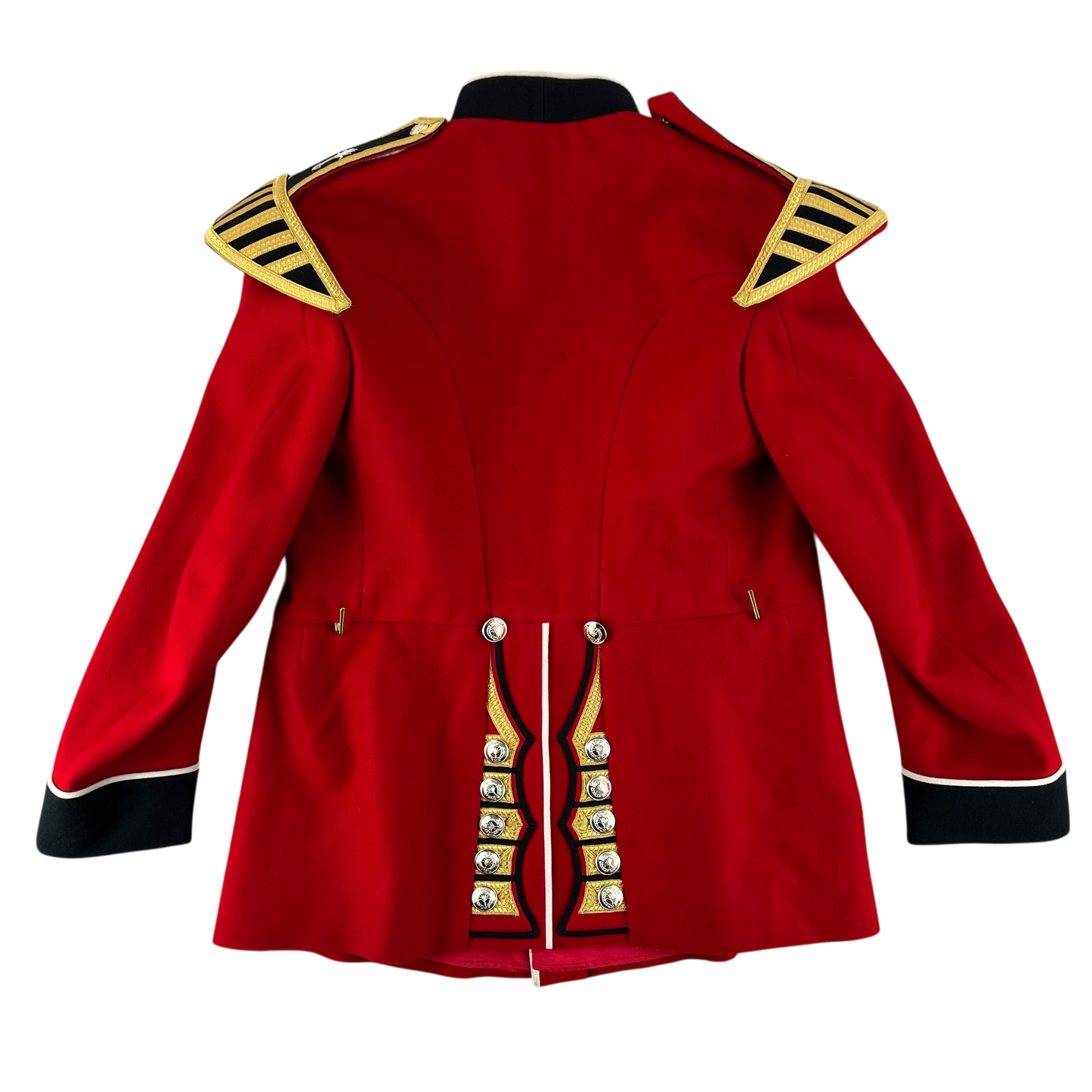 British Army RHQ SGTS Bandsman's Tunic Jacket w/ Wings - Welsh Guards - X Large