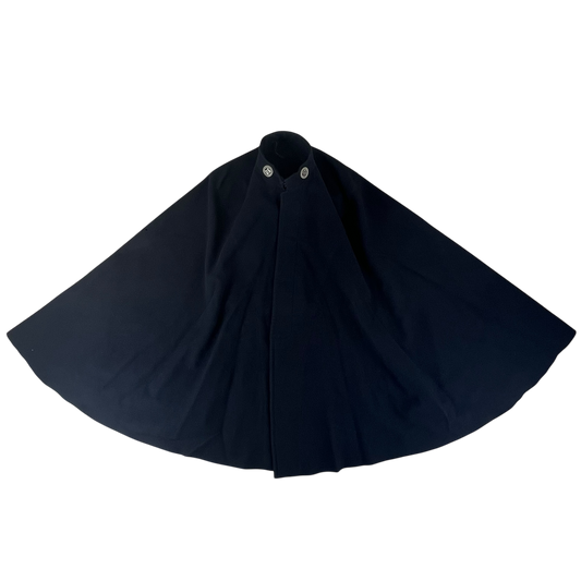 British Police Officer's Black Rain Cloak - Large / X Large