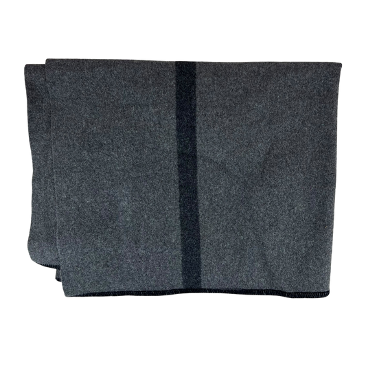 Romanian Army Grey Wool Blanket