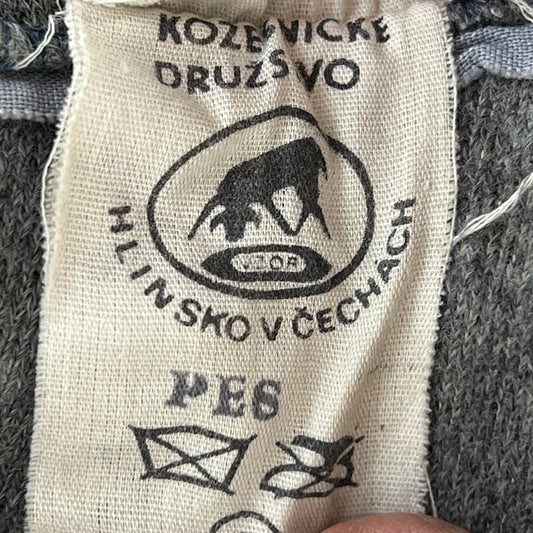 Czechoslovak Army Faux Fur Jacket Liner Cardigan M85 - Large