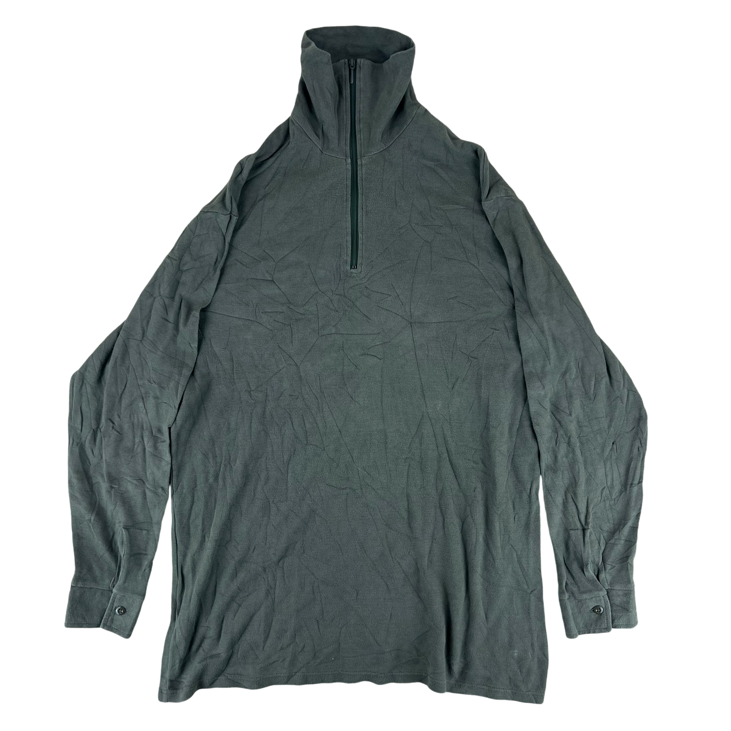 French Army Norgie Pullover Sage Grey - Large