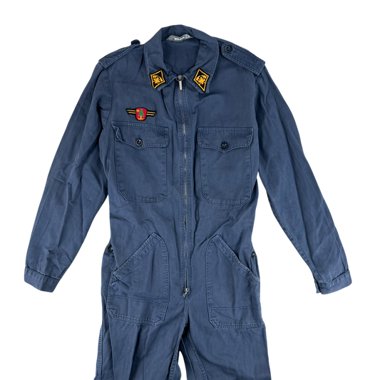 Swiss Army Blue Fire Department Coveralls - Small