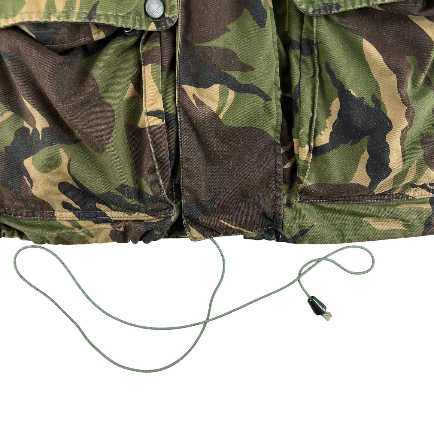 Dutch Army M93 DPM Woodland Camouflage Combat Jacket w/ Liner - Large