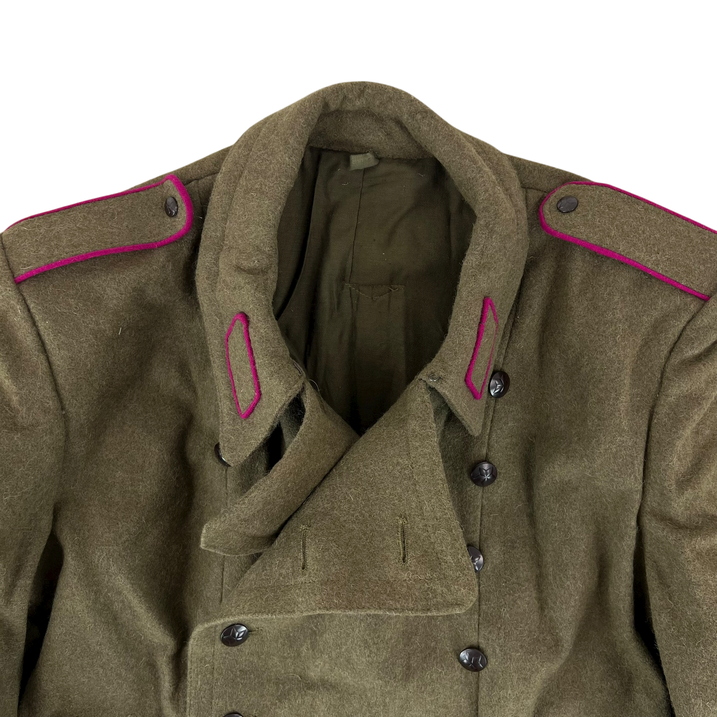Bulgarian People's Army Khaki Wool Greatcoat - X Large