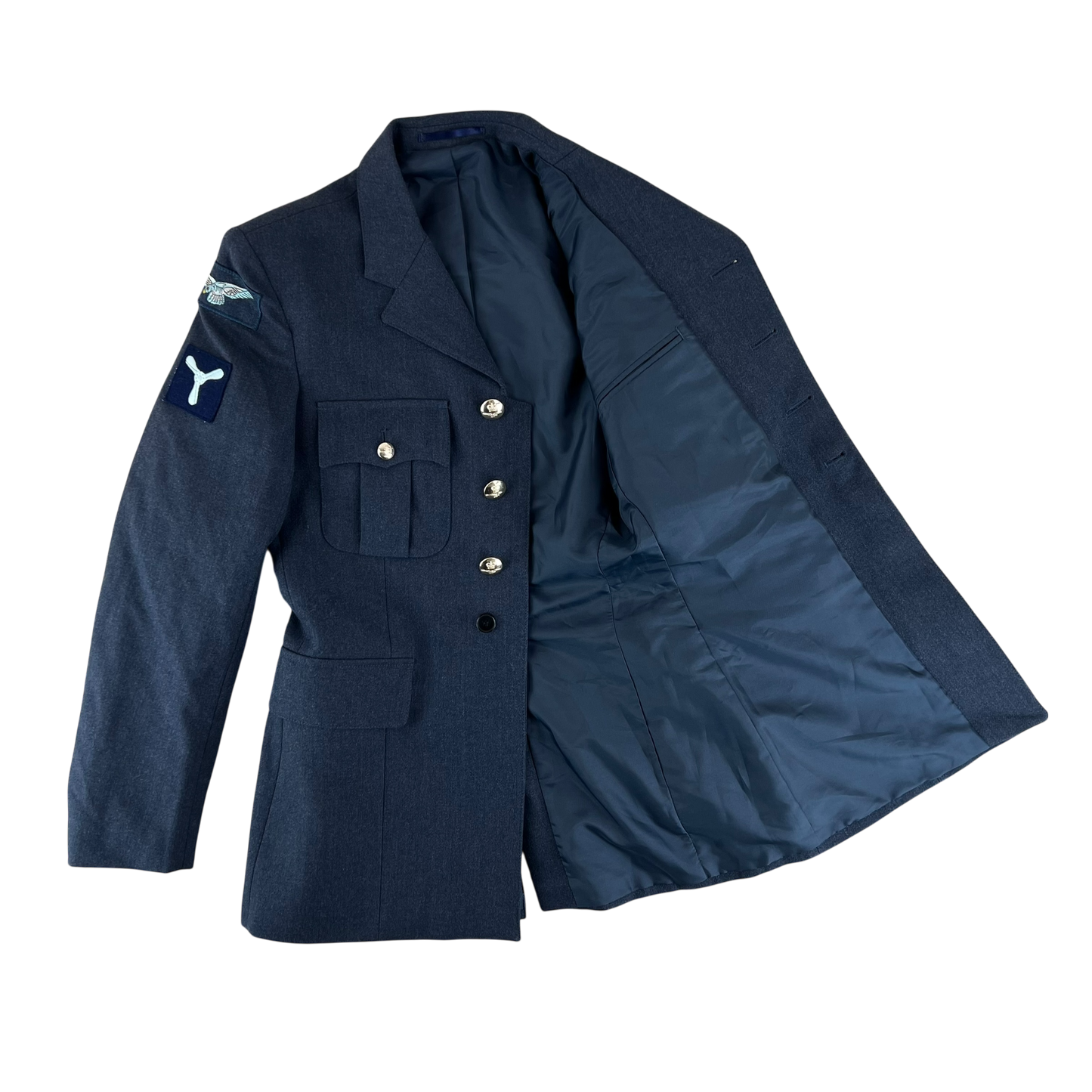 British Royal Air Force No. 1 O.A. Dress Jacket w/ Belt - Medium