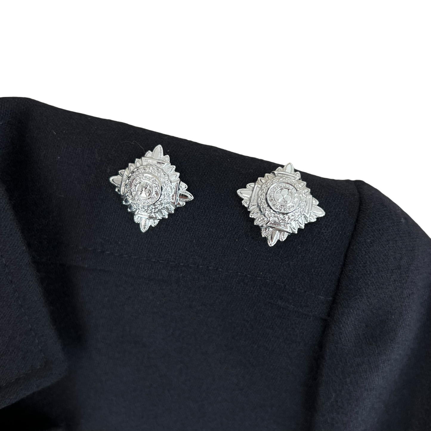 British Police Women's Black Dress Jacket - Medium