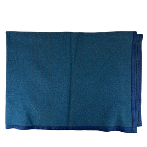 Romanian Army / Air Force Blue Wool Blanket