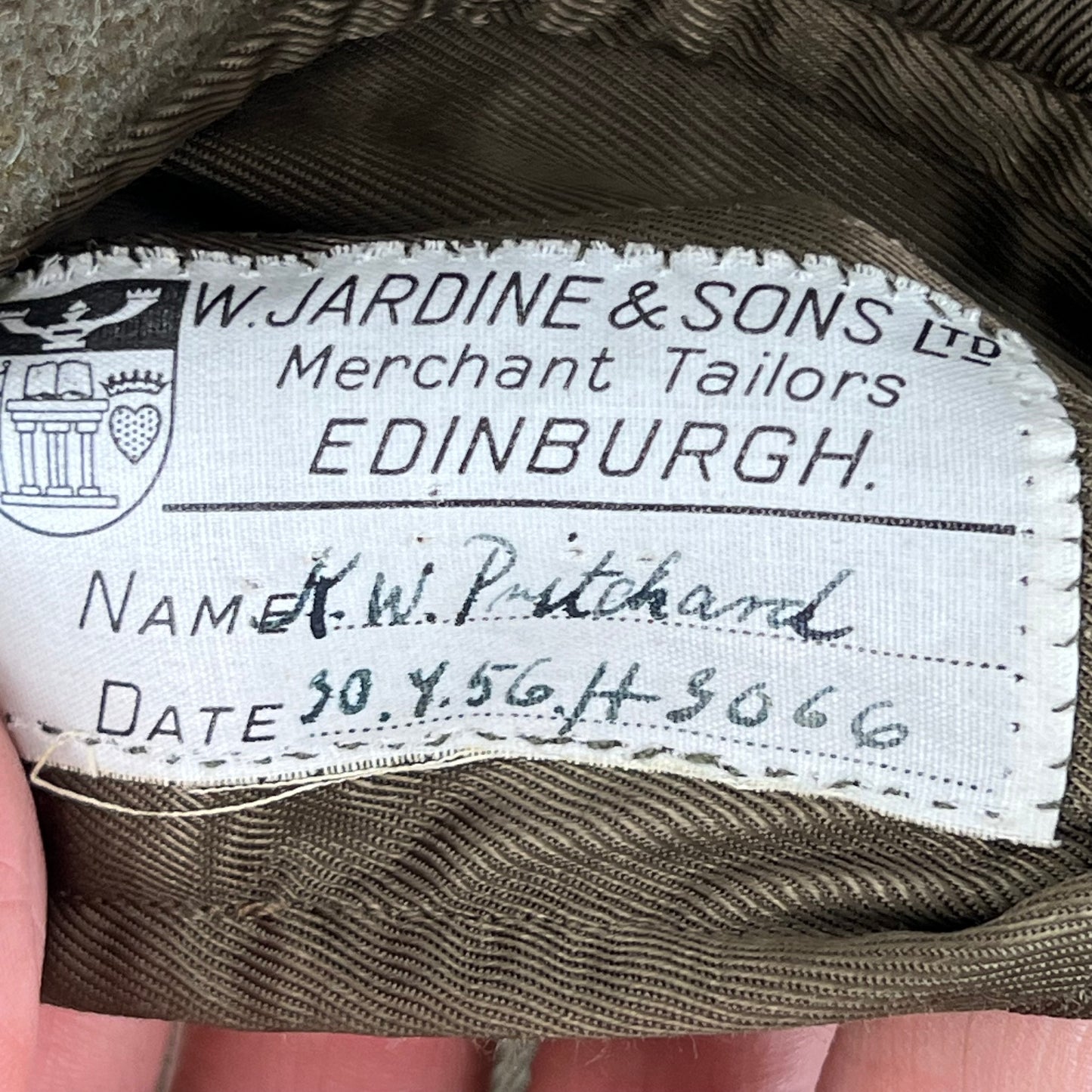 British Army No. 2 Dress Jacket Green 50s Scottish Pattern - Royal Highlanders "Black Watch" ATF - Medium