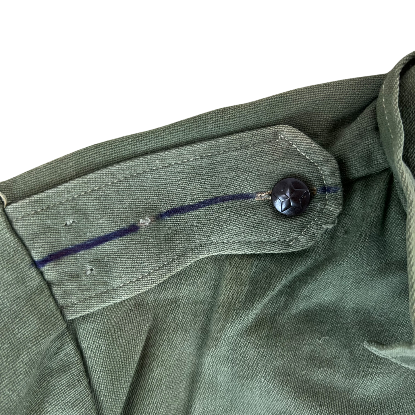 Bulgarian People's Army Cotton Olive Green Cossack Shirt - Large