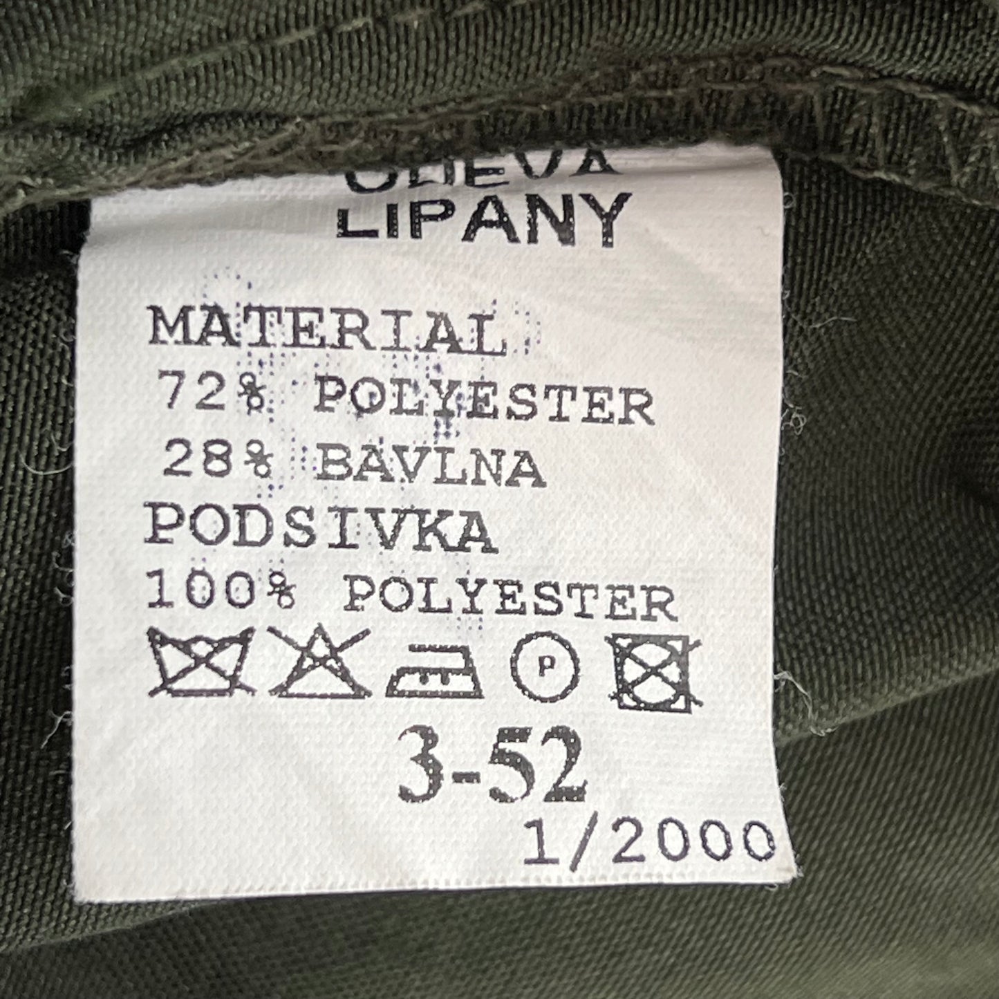 Slovak Army M97 Parka Olive Drab w/ Thermal Liner - Large