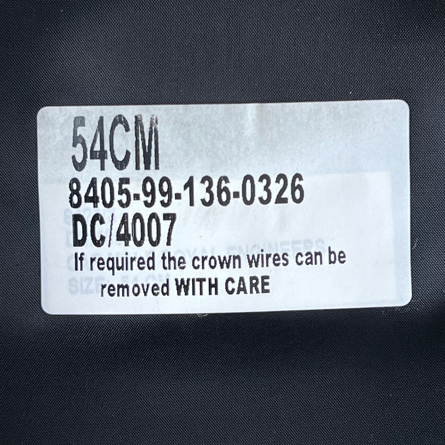 British Army Dress Cap - Royal Engineers - Small 54cm