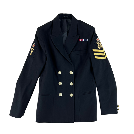 British Royal Navy Women's No1 Class 1 Dress Jacket - X Small