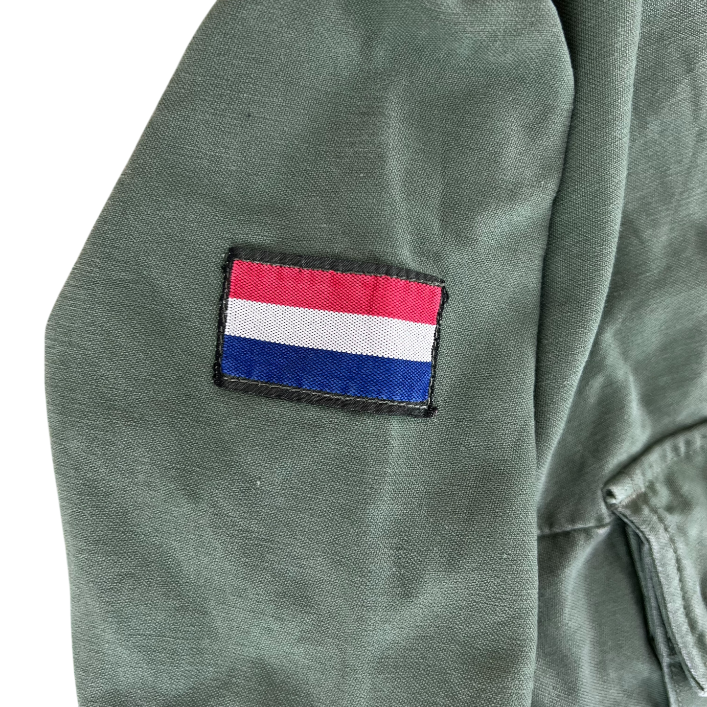 Dutch Army Field Shirt Jacket Green Long Sleeve -