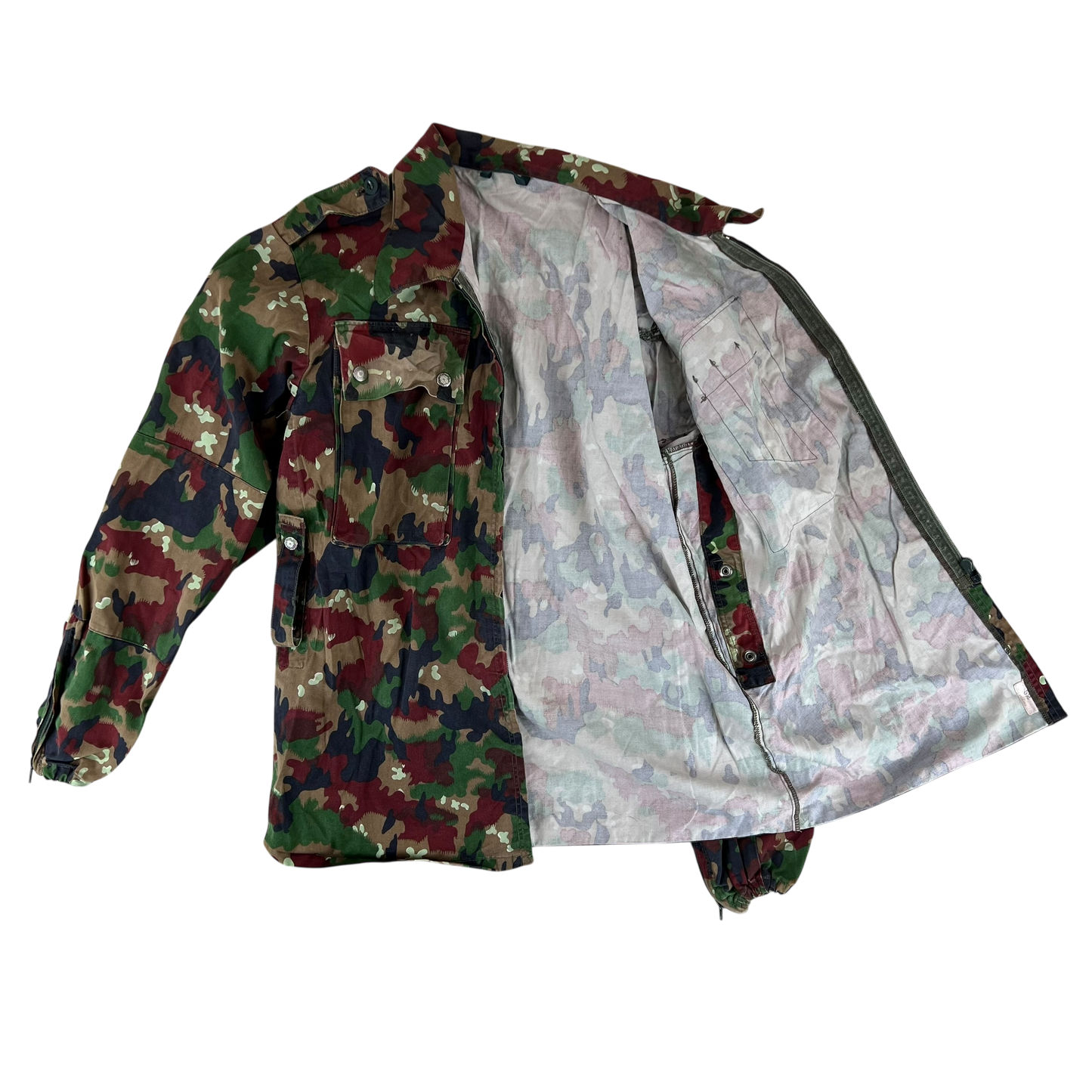 Swiss Army TAZ83 Alpenflage Camouflage Field Shirt - Large