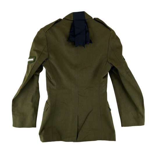 British Army 1980 Pattern No. 2 Olive Green Dress Jacket - Welsh Brigade - Small 170/92