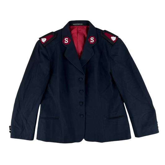 British Salvation Army Women's Ceremonial Dress Jacket - Medium 16S
