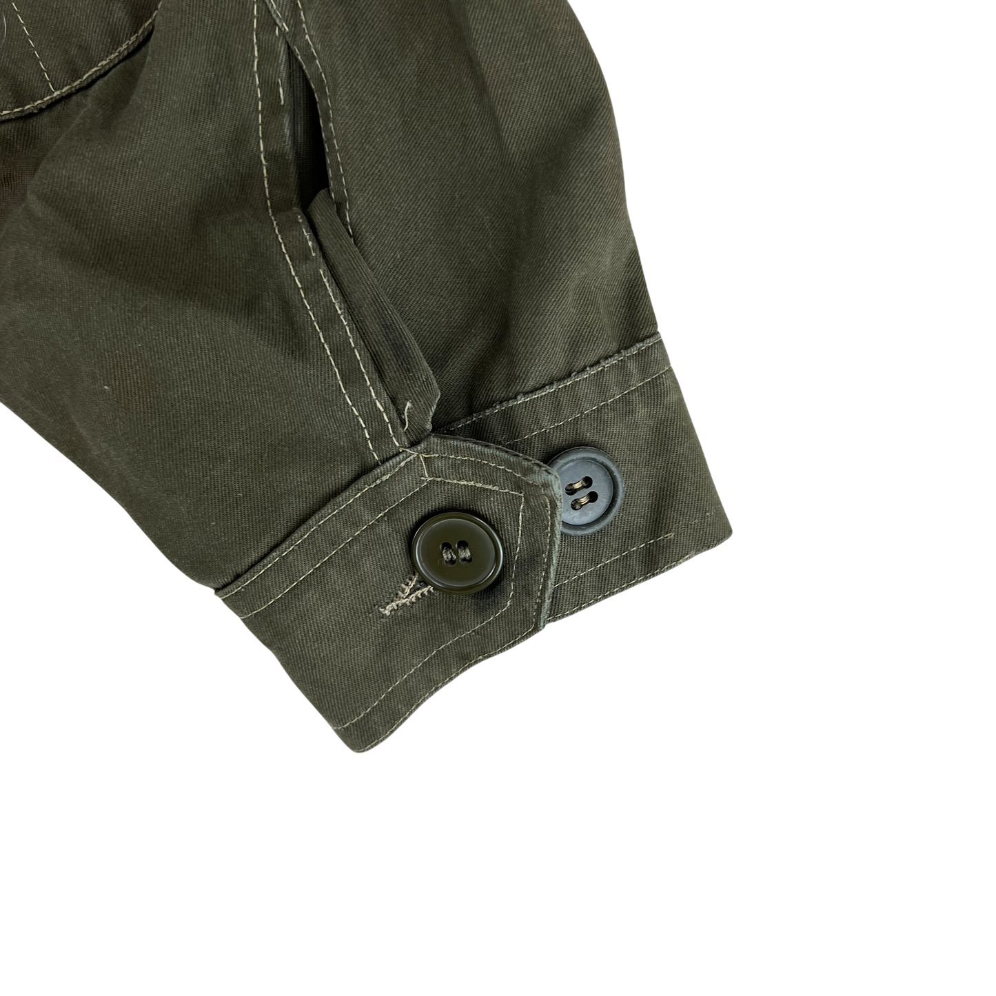 Italian Army Olive Drab Roma 75 Safari Jacket - Medium