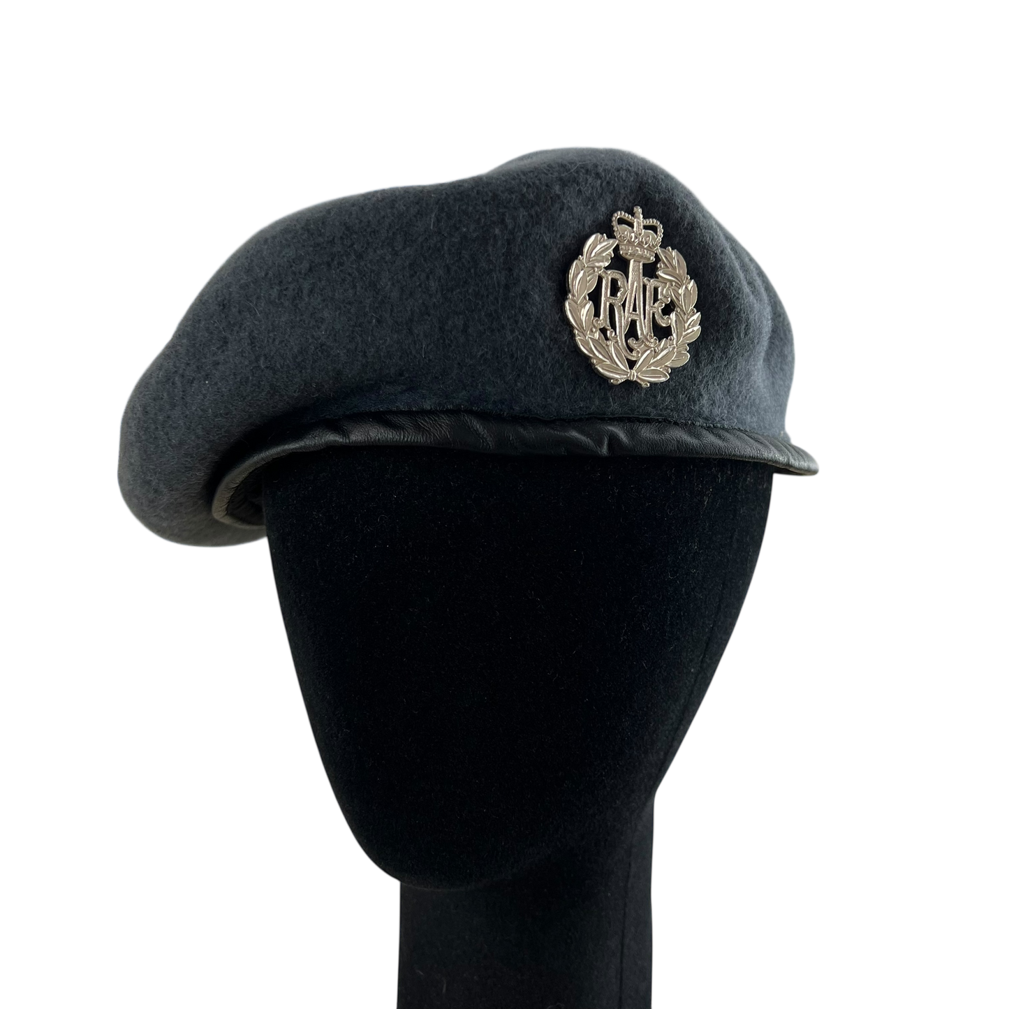 British RAF Beret w/ Badge - Medium 58cm