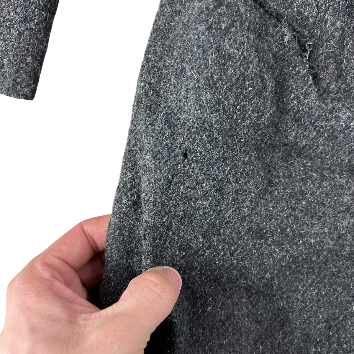 Bulgarian People's Army 50s Grey Wool Greatcoat - Large