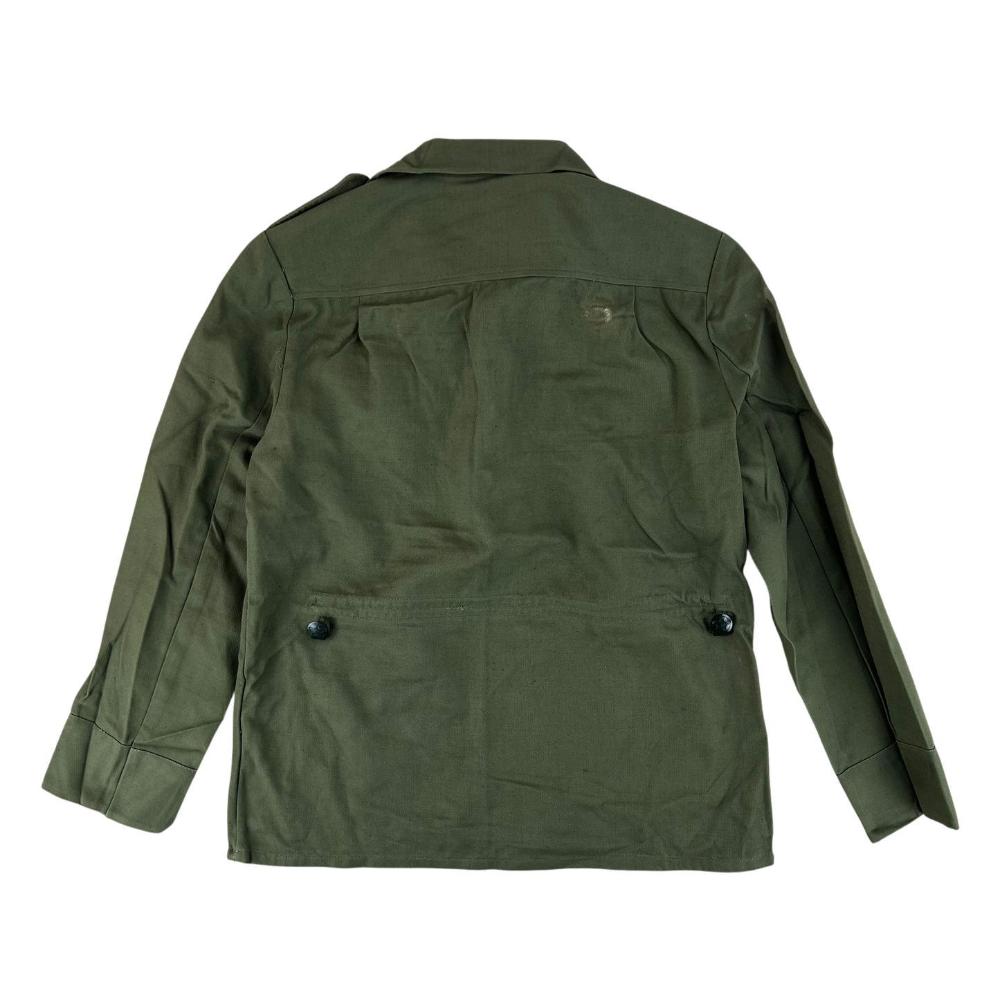 Bulgarian People's Army Olive Green Cossack Shirt - Medium