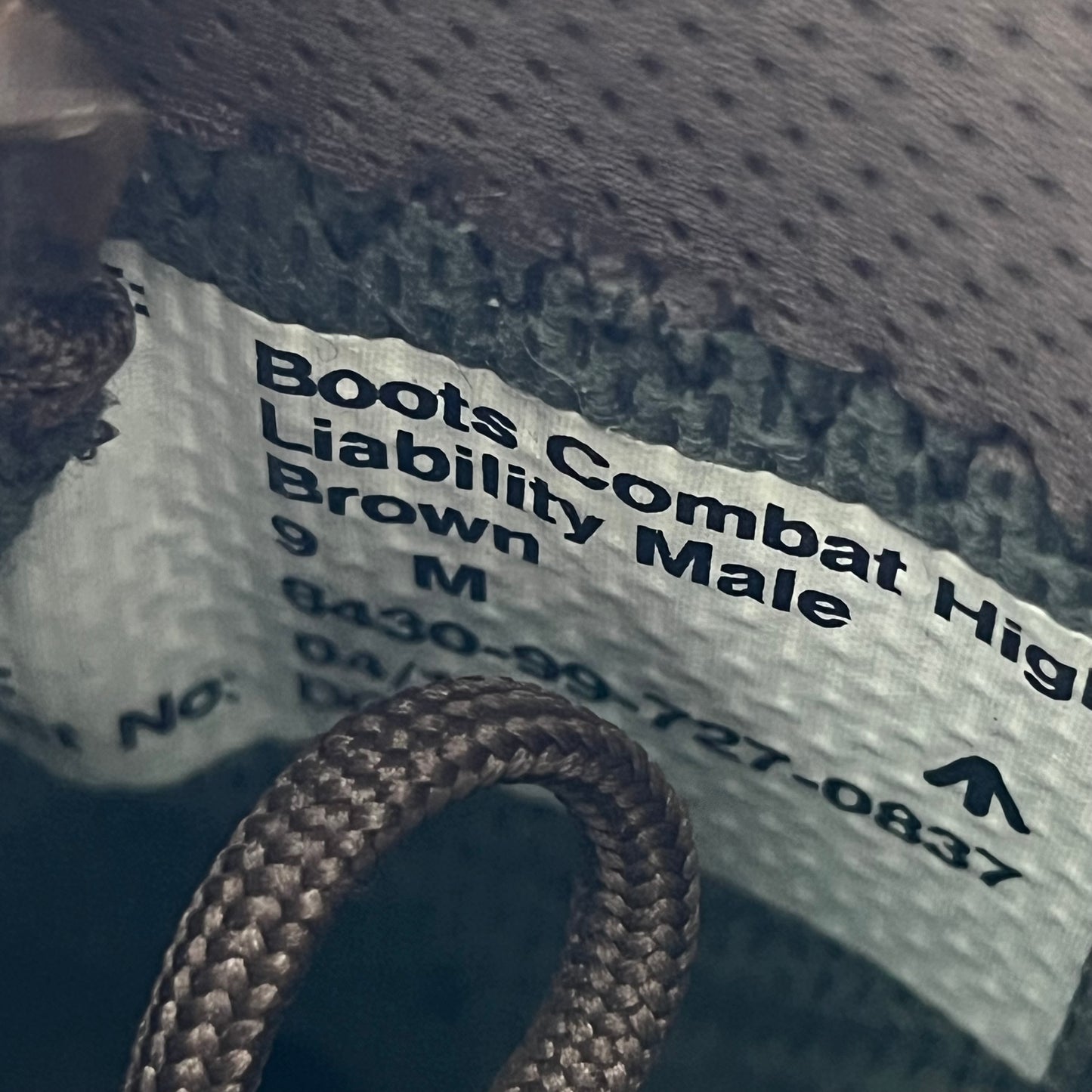 British Army HAIX Brown Combat Boots - Size 9M