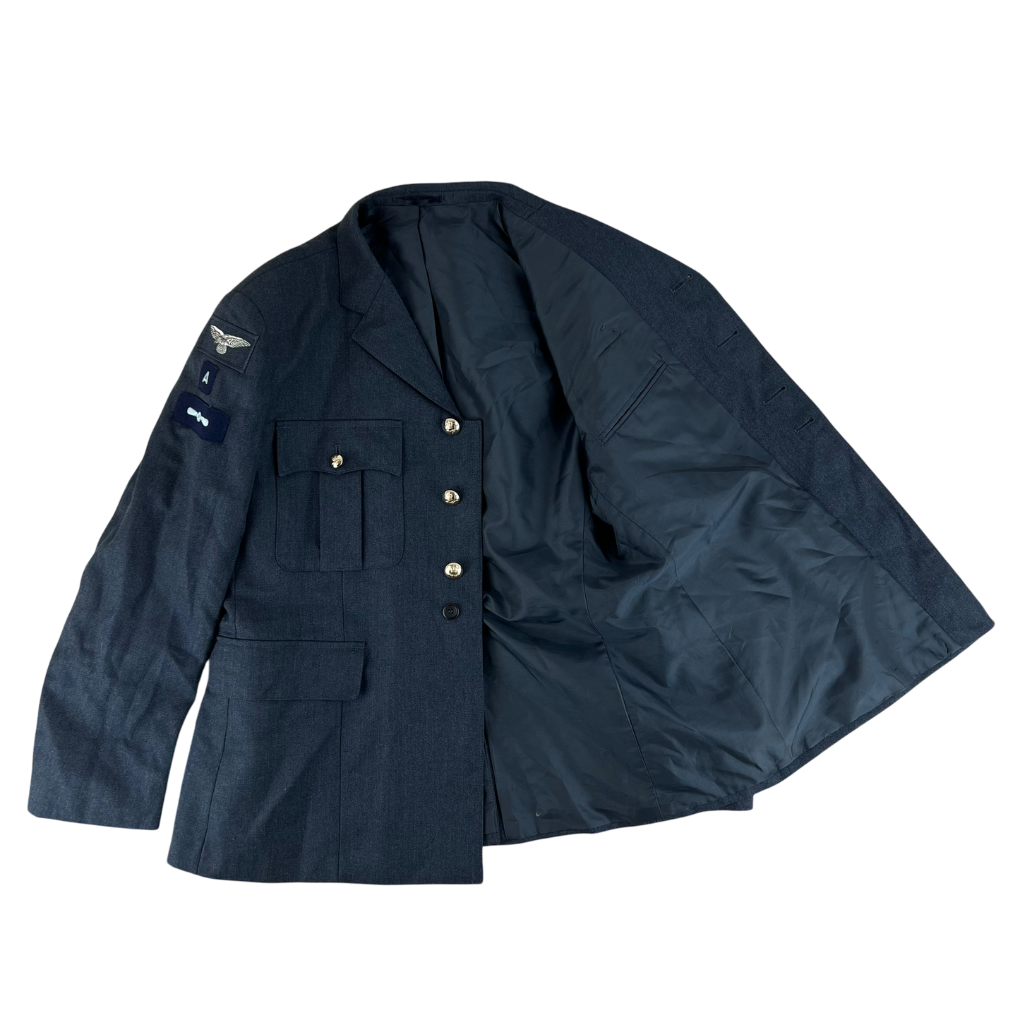 British Royal Air Force No. 1 Dress Jacket w/ Belt - X Large