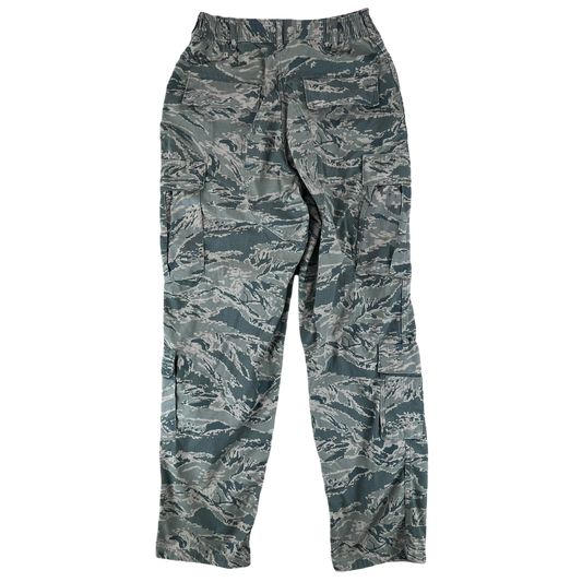 US Air Force Womens Digital Tiger Stripe Pixel Camouflage BDU Combat Trousers - W30 L33